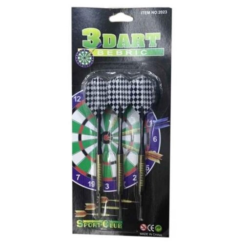 фото Набор дротиков 3 штуки, блистер, shantou gepay, арт.635813 shantou gepai