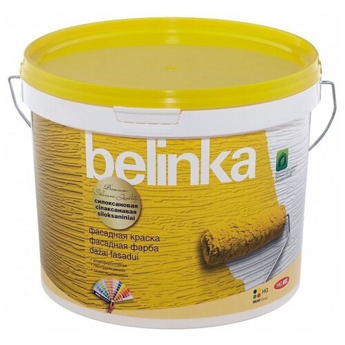 Фасадная краска BELINKA силоксановая фасадная краска В1 матовая 2 л.