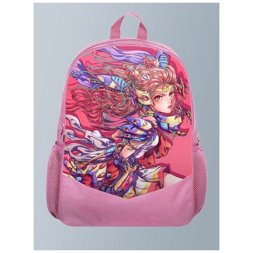Розовый рюкзак с принтом аниме Сейлор Мун Sailor Moon, Cyberpunk, Макото Кино, Юпитер - 232