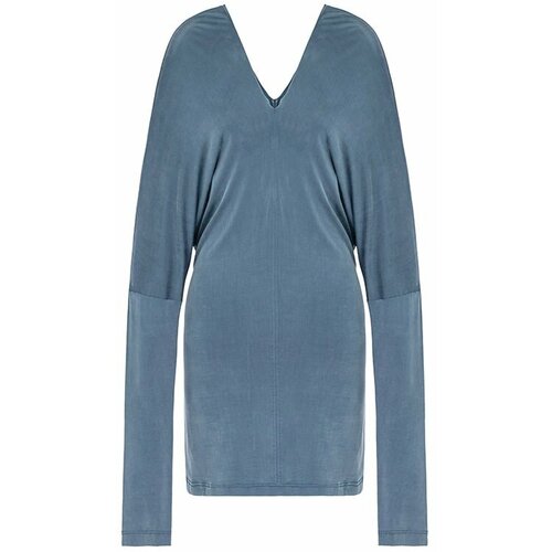 фото Лонгслив mm6 maison margiela, размер l, голубой