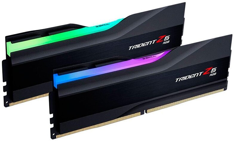 Модуль памяти GSkill Trident Z5 RGB DDR5 6400MHz PC5-51200 CL32 - 64Gb Kit (2x32GB) F5-6400J3239G32GX2-TZ5RK