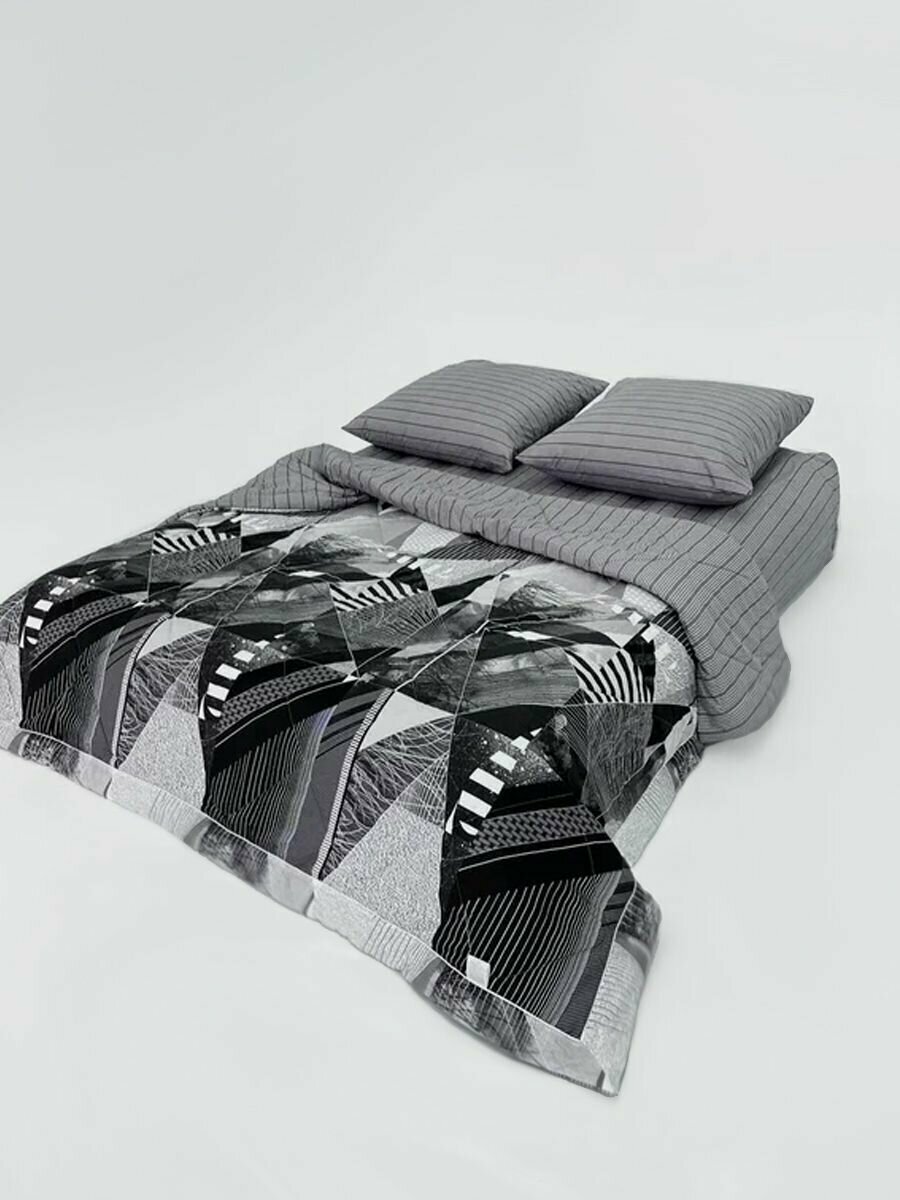 Комплект с одеялом DonCotton "Урбан", евро - фотография № 2