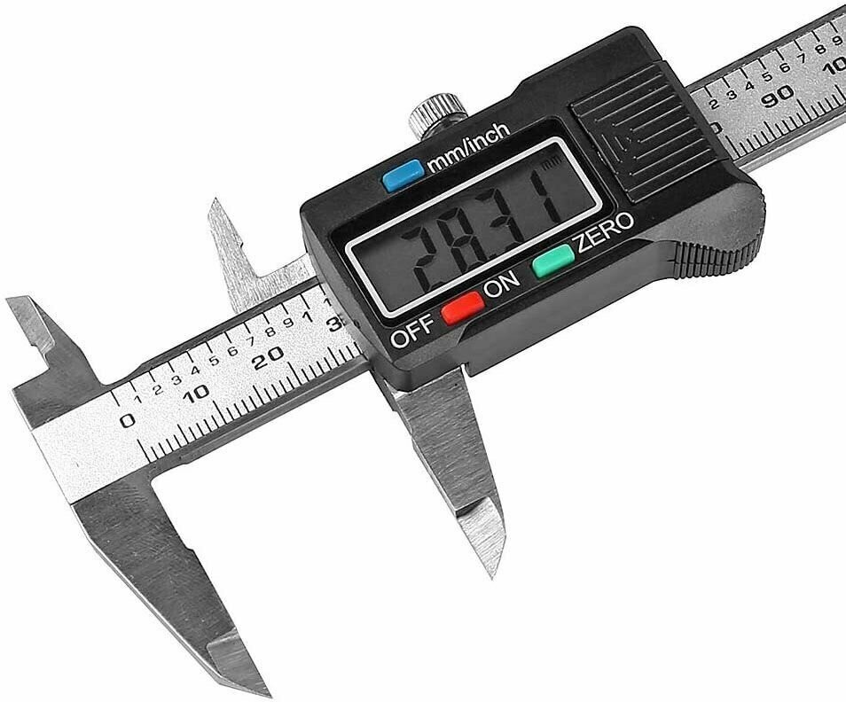 Орбита OT-INM03 штангенциркуль электронный (100мм металл)