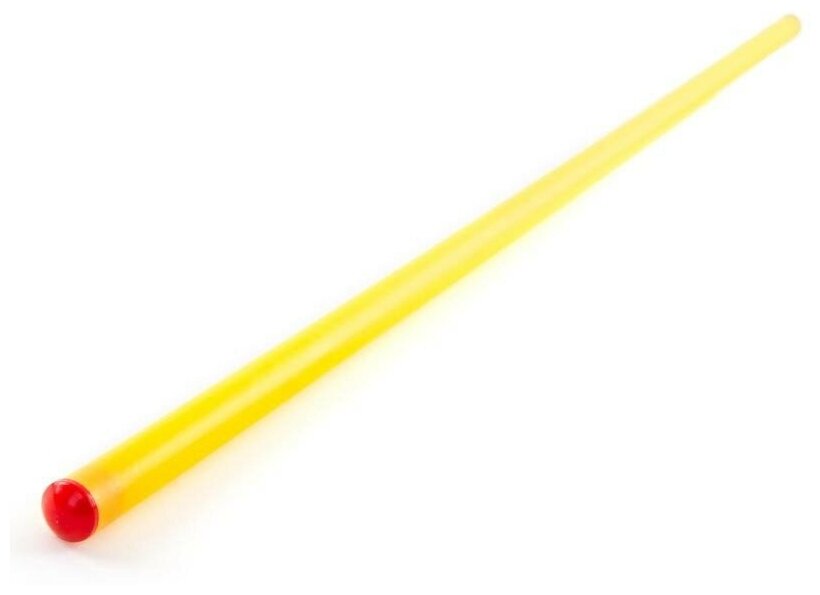 Палка гимнастическая У623 (желтая, d-2) 71 см.