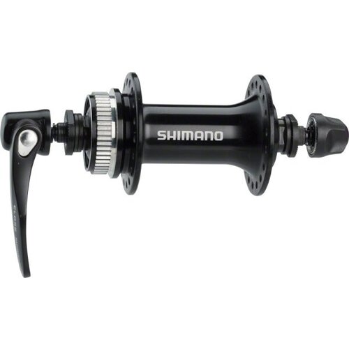 Втулка передняя Shimano 105 HB-RS505, 32 отверстия, черная, EHBRS505B втулка передняя shimano m475 32 отверстия qr серебро ehbm475bs5