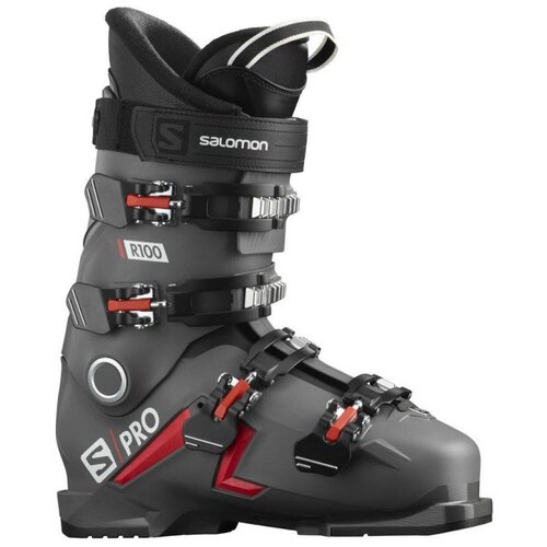 Горнолыжные ботинки Salomon S/Pro 100 R Black/Acid Green (19/20) (29.5)