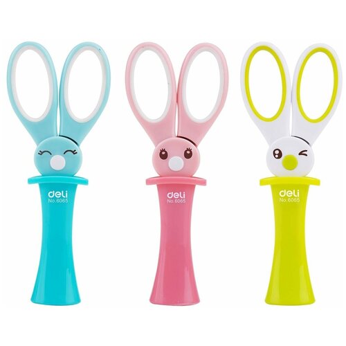 Ножницы Deli E6065 Magic Rabbit детские 13,7 см в ассортименте