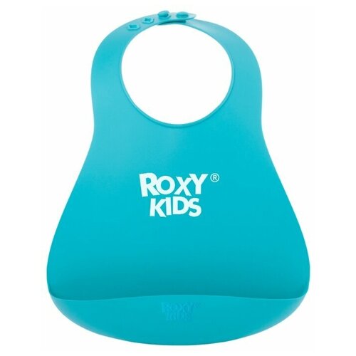 Нагрудник Roxy-Kids мягкий, зелёный