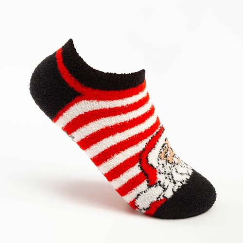 Носки HOBBY LINE, размер 23/25, белый, черный, красный ботинки jana демисезон зима полнота h высокие размер 39 синий красный