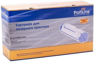 Картридж CLT-Y409S ProfiLine подходит для Samsung CLP 310 315 CLX 3170 3175 желтый тонер 1000стр