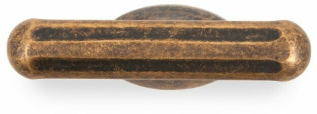 Ручка мебельная кнопка 309 EAB Европейская старинная латунь - фотография № 3