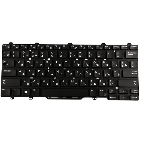 Клавиатура для ноутбука Dell Latitude 13-7350 p/n: 0PXWGK, PK1316R1A00 клавиатура для ноутбука dell latitude 5500 5501 5510 с подсветкой p n m25nk v0r04