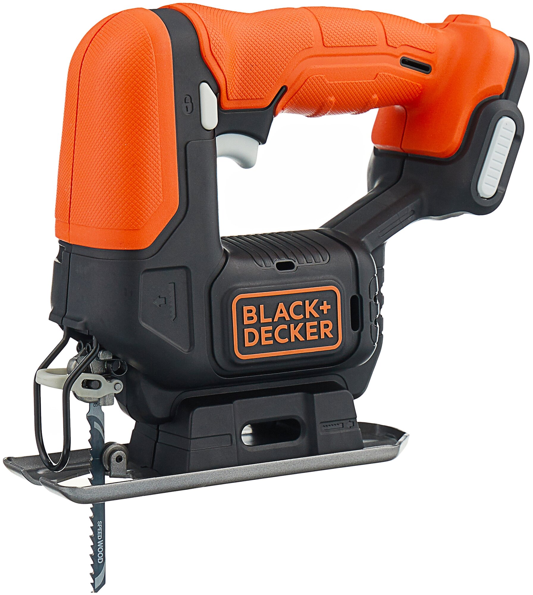 Аккумуляторный электролобзик BLACK+DECKER BDCJS12N, без аккумулятора