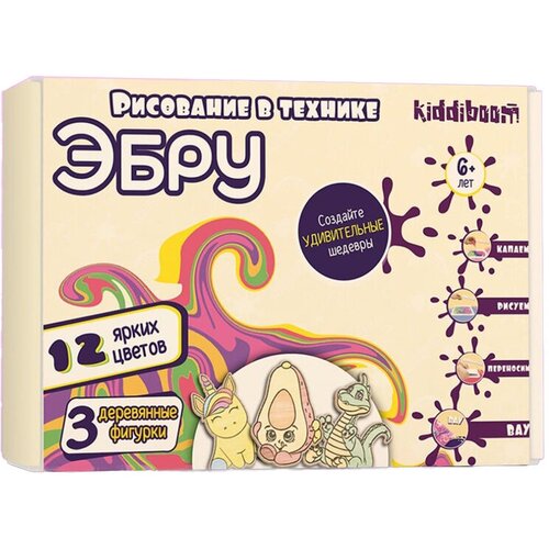 Набор для рисования на воде KiddiBoom Эбру KDB10044ebru_v2