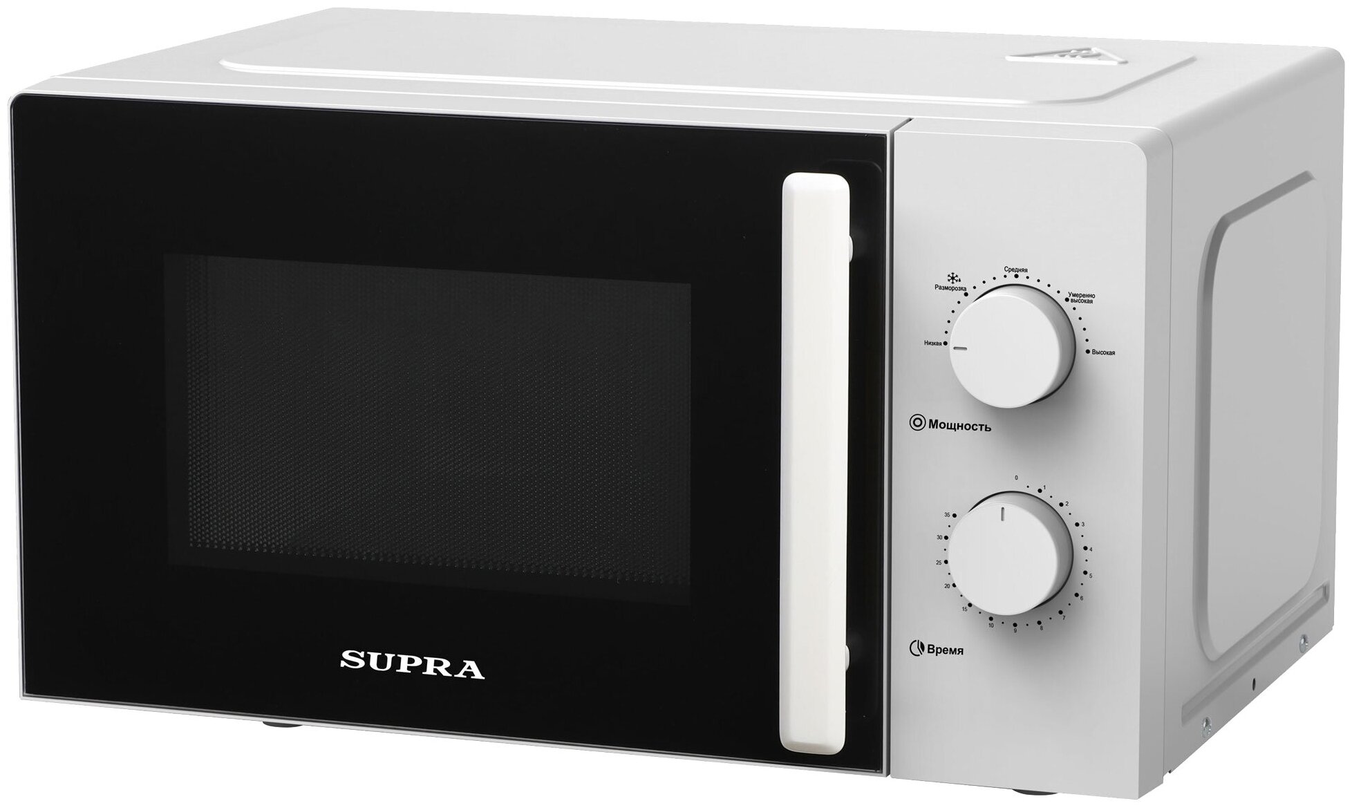 Микроволновая Печь Supra 20MW22 20л. белый - фото №1