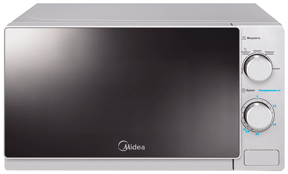 Микроволновая печь Midea MM720C4E-S, серебристый