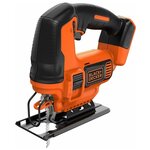 Аккумуляторный электролобзик BLACK+DECKER BDCJS18N 0 коробка, 650 Вт, без аккумулятора - изображение