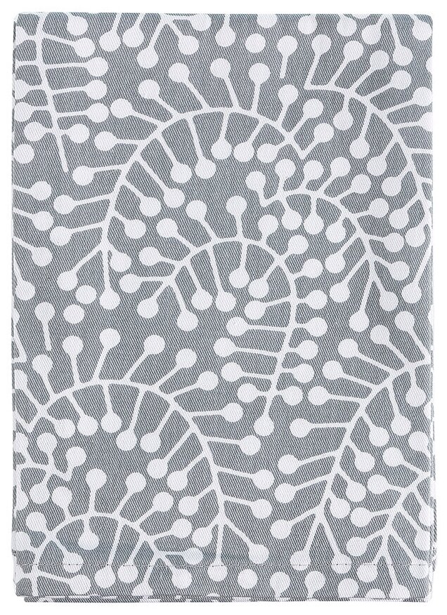 Набор из двух салфеток сервировочных серого цвета с принтом Спелая Смородина из коллекции Scandinavi, Tkano, TK22-NA0008