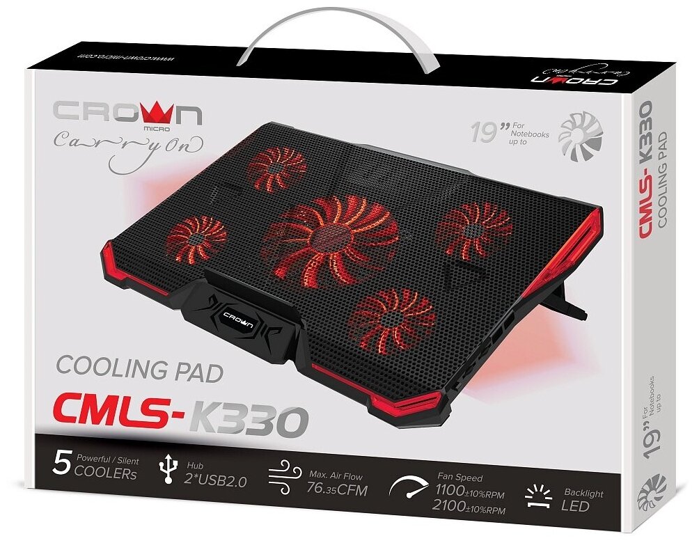 Подставка для ноутбука CROWN MICRO CMLS-K330