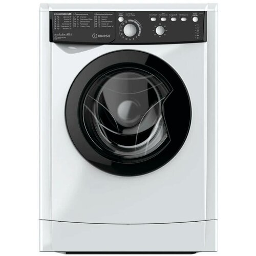 Стиральная машина средняя Indesit EWSB 5085 BK CIS, с фронтальной загрузкой, 5кг, 800об/мин (869991570520)