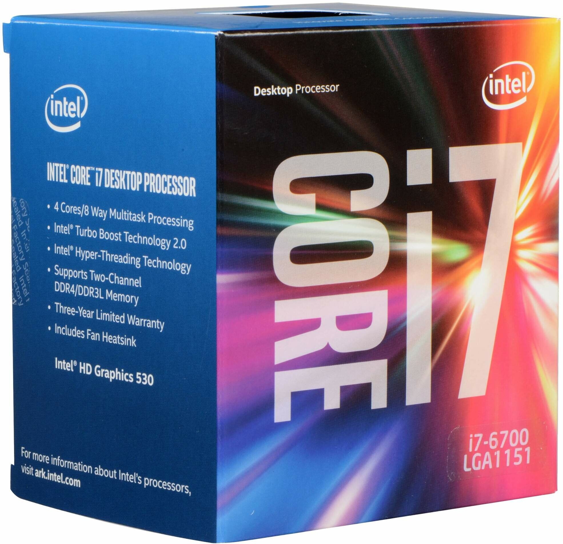 Процессор Intel Core i7-6700 LGA1151 4 x 3400 МГц