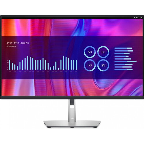 Монитор Dell 32 P3223DE черный IPS LED 5ms 169 HDMI матовая HAS Piv 10001 350cd 178гр178гр 2560x1440 60Hz DP USB 11 6502000₽