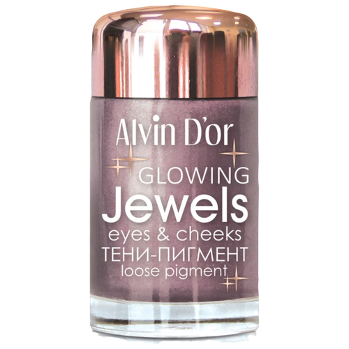 Купить Alvin D'or Тени-пигмент для век Jewels 07 темный пион