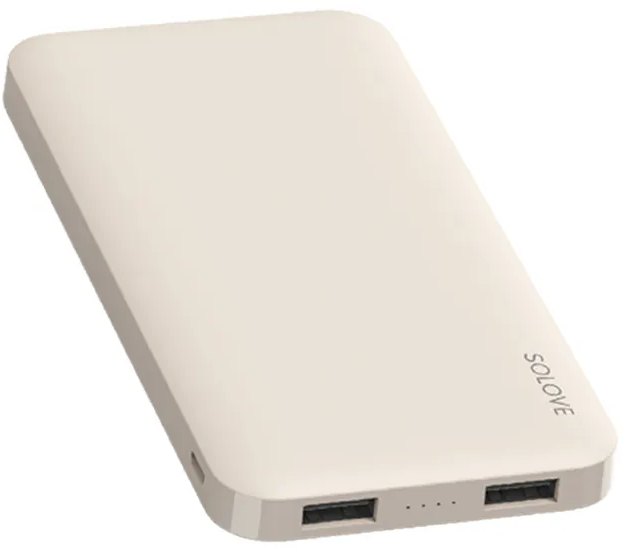 Внешний аккумулятор Solove Power Bank 001M 10000mAh RU (Beige)