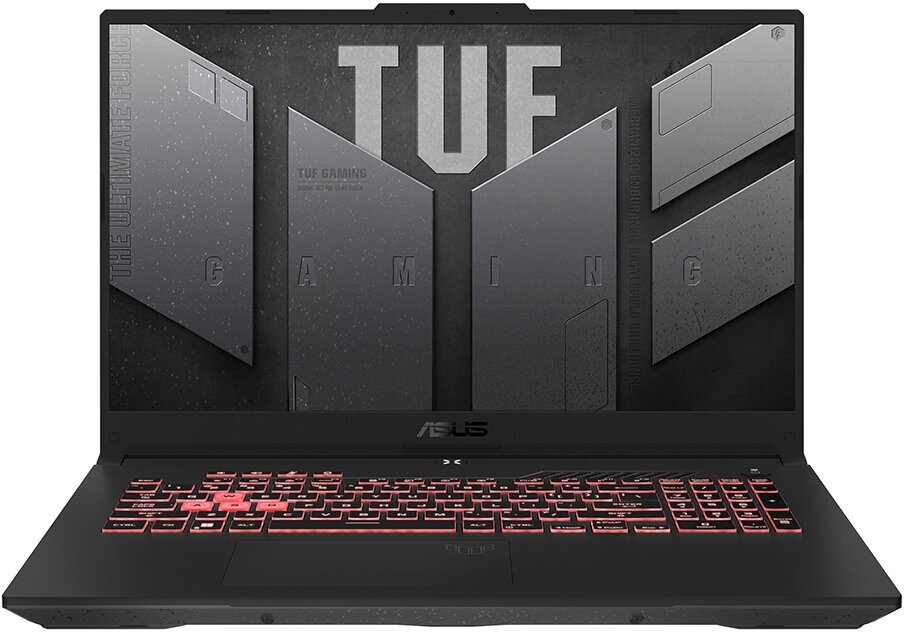 Ноутбук Asus TUF Gaming F17 FX707ZC4-HX014 17.3 FHD IPS 144Гц/Intel Core i5-12500H/16ГБ DDR5/512ГБ SSD/GeForce RTX 3050 4ГБ/Без ОС (90NR0GX1-M000K0)