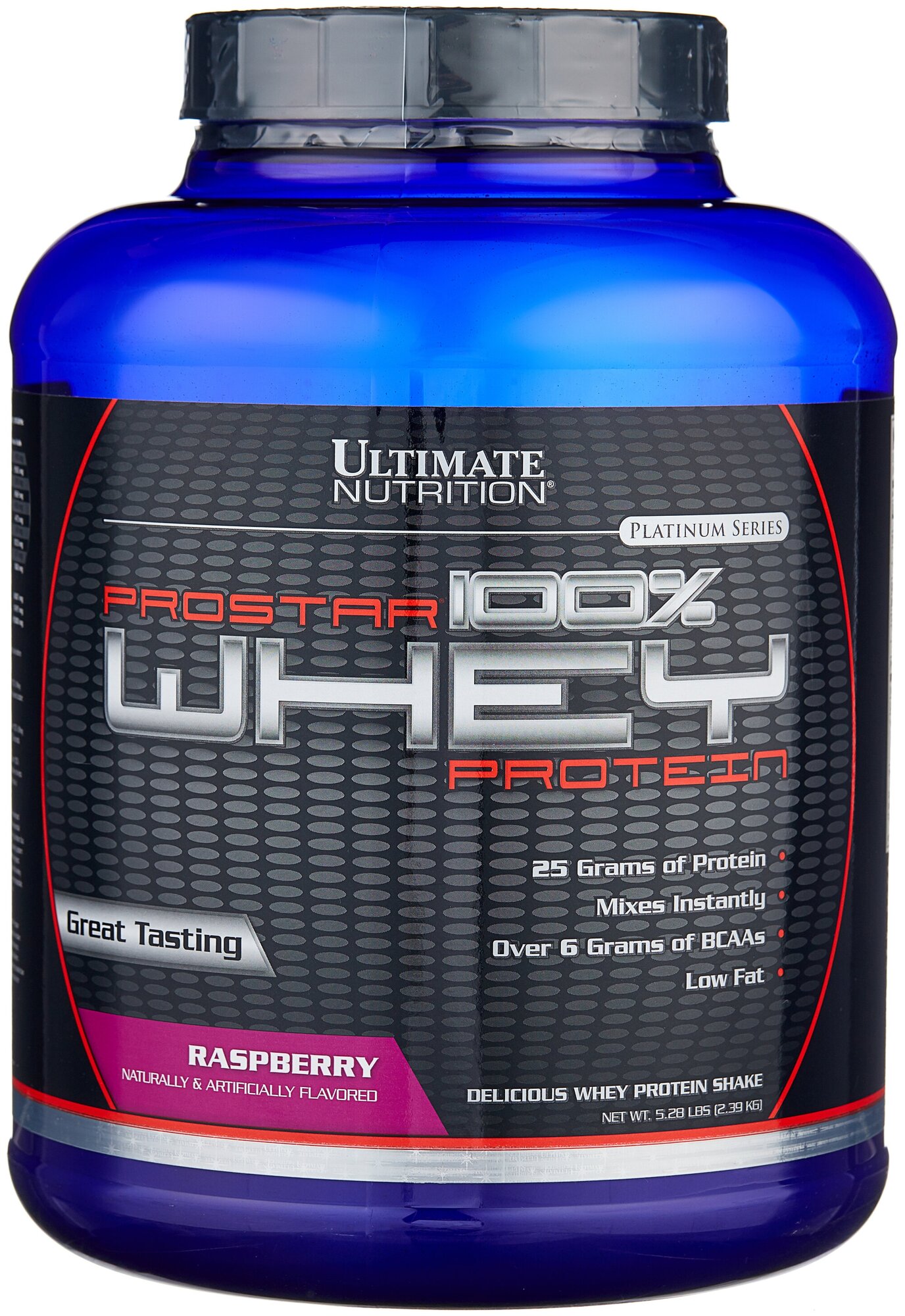 Ultimate 100% Prostar Whey Protein 2390g Малина