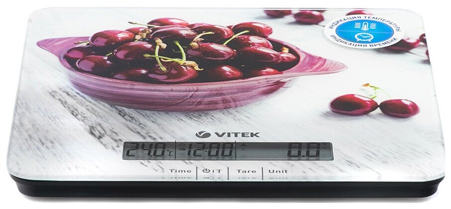 Весы кухонные VITEK VT-8002 W - фотография № 4