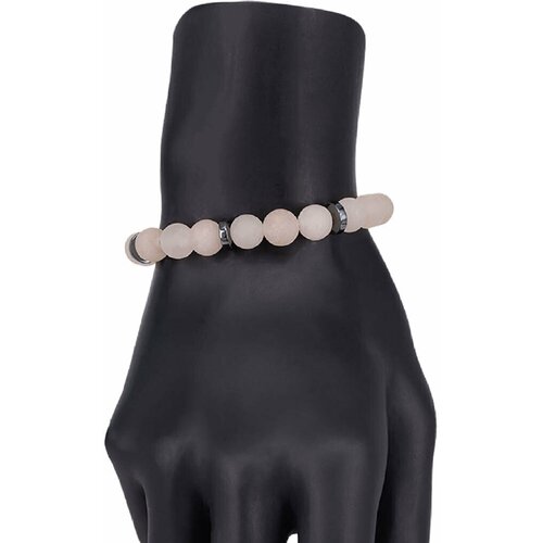 фото Браслет otokodesign, агат, белый