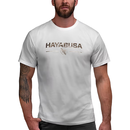 Футболка Hayabusa Classic Logo T-Shirt White/Metallic (S)