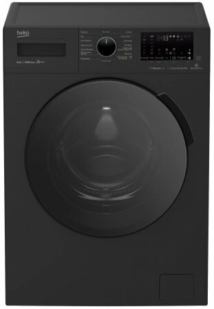 Стиральная машина Beko WSPE6H616A, черный