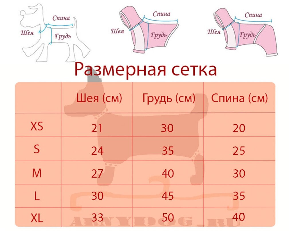 Комбинезон для собак мелких пород "Клетка" XS (20 см) - фотография № 9