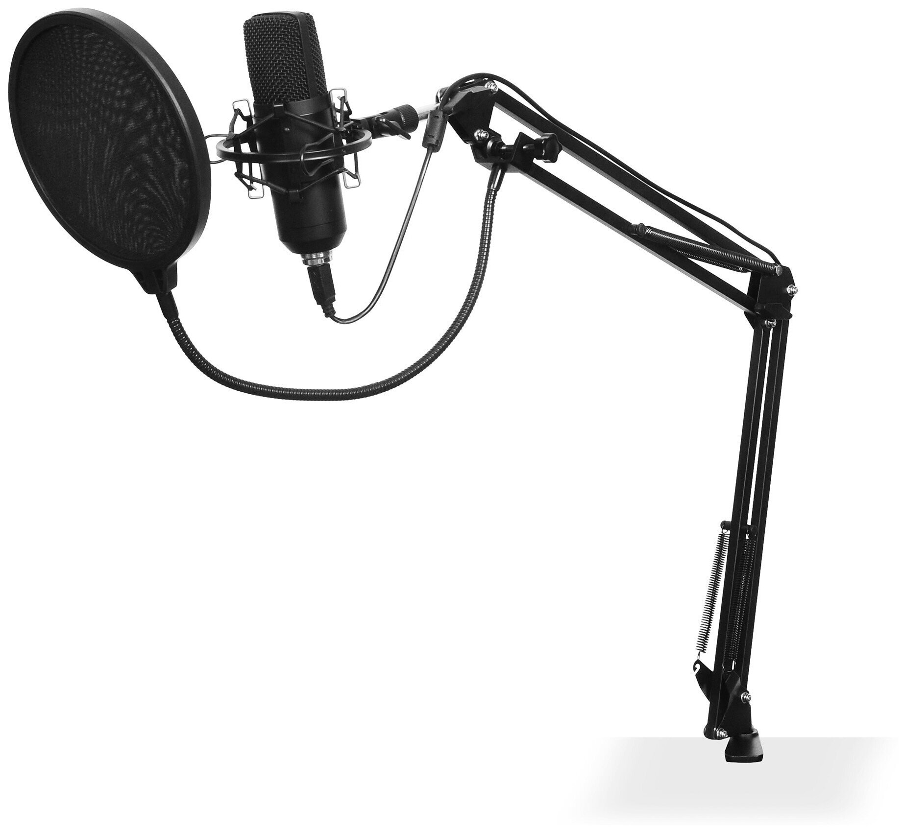 Микрофон SUNWIND SW-SM400G, черный [dhr-169и] - фото №15