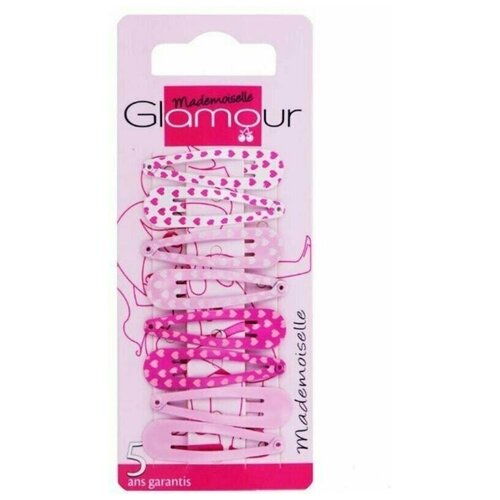 Inter-Vion Комплект заколок для волос Glamour Paris, 8шт