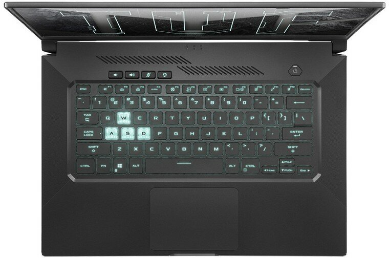 Ноутбук ASUS TUF Dash F15 FX516PC-HN107 (15.60 IPS (LED)/ Core i5 11300H 3100MHz/ 16384Mb/ SSD / NVIDIA GeForce® RTX 3050 для ноутбуков 4096Mb) Без ОС [90NR05U1-M005D0] - фото №12