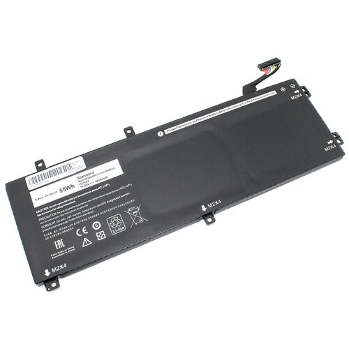 Аккумулятор для ноутбука Dell Precision 5510 (H5H20) 11.55V 4800mAh OEM аккумуляторная батарея для ноутбука dell precision 7330 5tf10 7 6v 8000mah