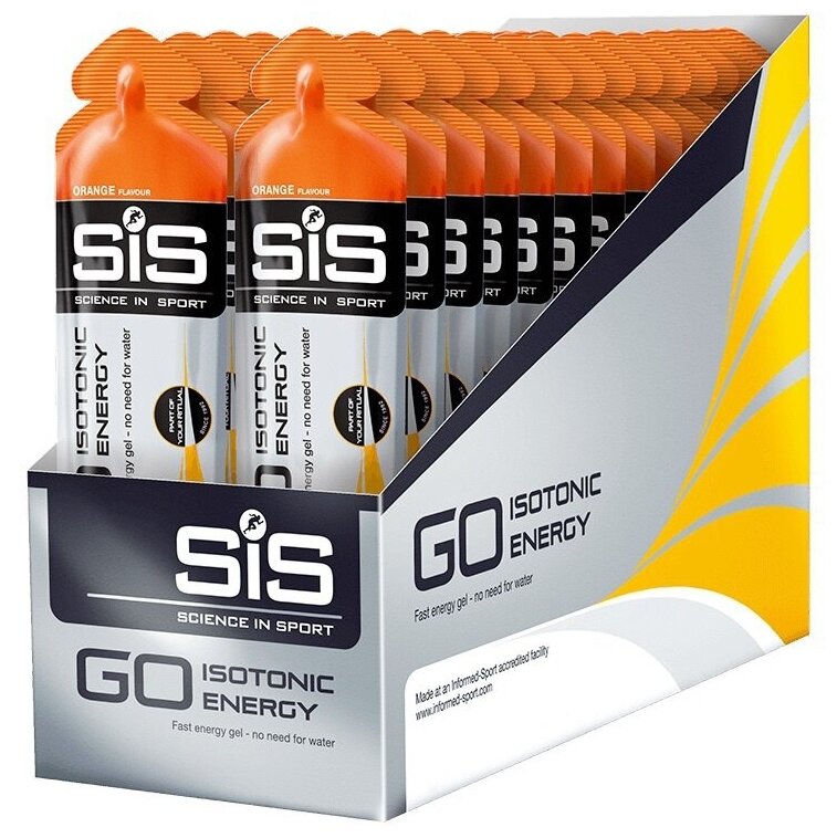   SCIENCE IN SPORT (SiS) GO Isotonic Energy Gels 30 x 60 , 