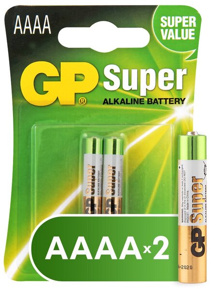 Buromax Батарейка GP Super Alkaline аааа 2шт. 25A-2CR2 20/160 купить ...