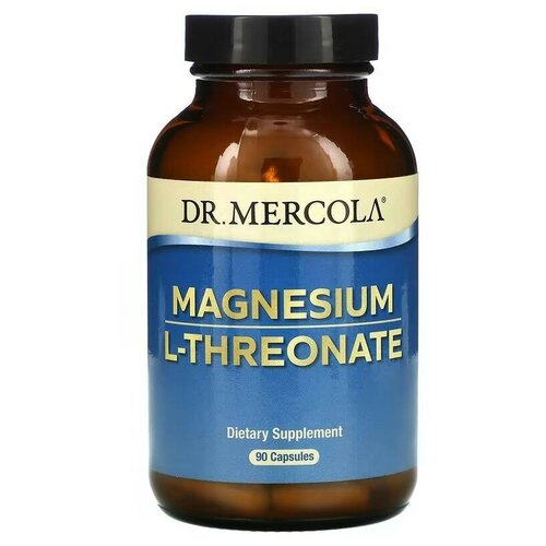 Капсулы Dr. Mercola Magnesium L-Threonate, 440 г, 90 шт.