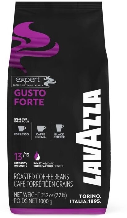 Кофе в зернах Lavazza Gusto Forte