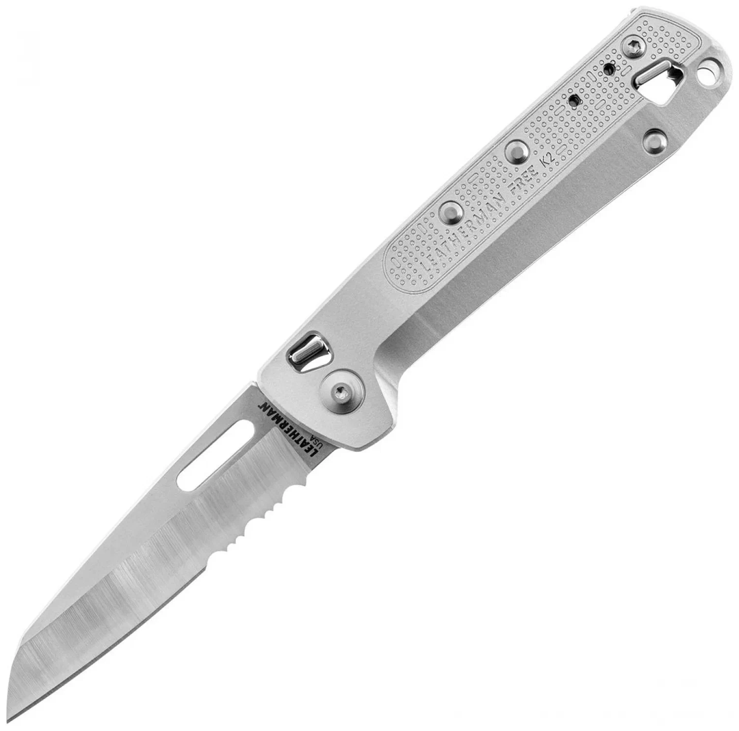 Мультитул LEATHERMAN Free K2X, 8 функций, серебристый [832654] - фото №20