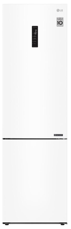 LG Холодильник LG GA-B509CQSL белый (двухкамерный)