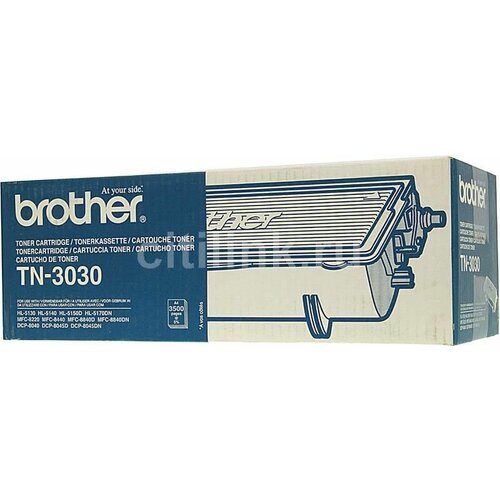 Brother Тонер-картридж Brother TN-3030 оригинальный черный тонер картридж cactus cs tn3060 черный для brother hl 5130 5140 5150d 5170dn 6700стр