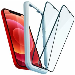 Фото Защитное стекло Spigen Glas.tR AlignMaster 2 Pack (AGL01802) для iPhone 12/iPhone12 Pro (Black)