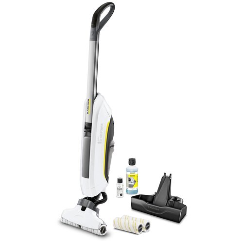 Электрошвабра KARCHER FC5 Cordless Premium, белый электрошвабра karcher fc5 cordless premium белый