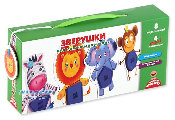 Игра с пуговицами Vladi Toys Зверушки, рус. язык (VT2905-11) - фото №5