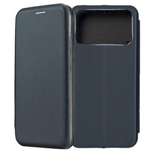 Чехол-книжка Fashion Case для Xiaomi POCO X4 Pro 5G темно-синий чехол книжка fashion case для xiaomi poco m5s темно синий